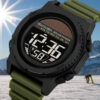 Montre Solaire SKMEI 2358 Homme – Digitale, Étanche 50M & Durable