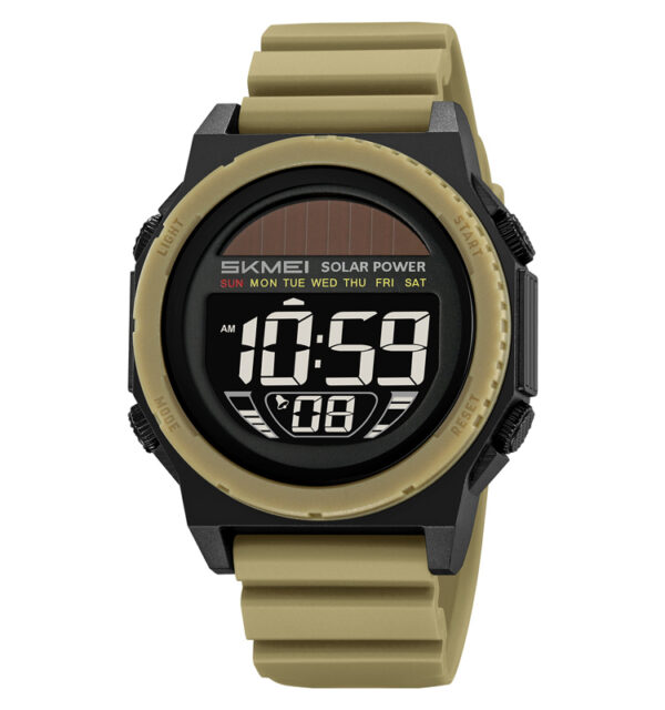 Montre Solaire SKMEI 2358 Homme – Digitale, Étanche 50M & Durable