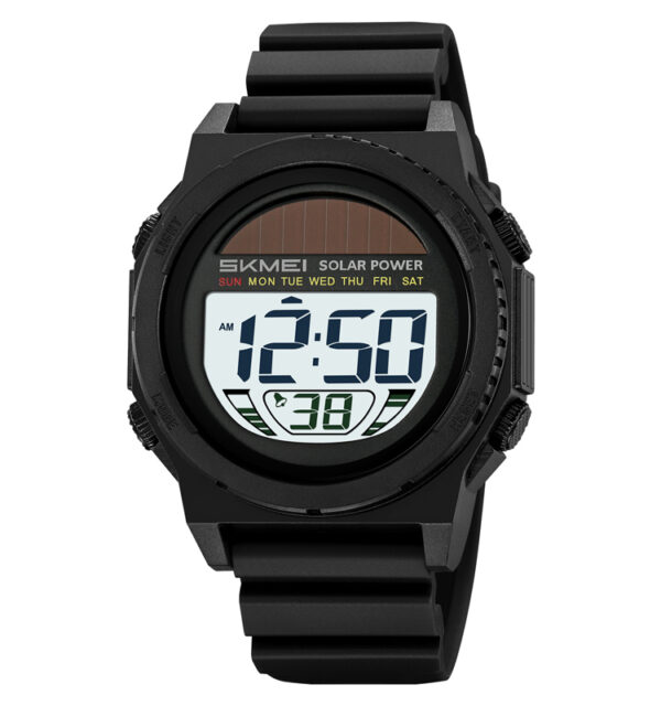 Montre Solaire SKMEI 2358 Homme – Digitale, Étanche 50M & Durable