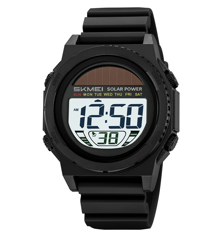 Montre Solaire SKMEI 2358 Homme – Digitale, Étanche 50M & Durable - Image 5