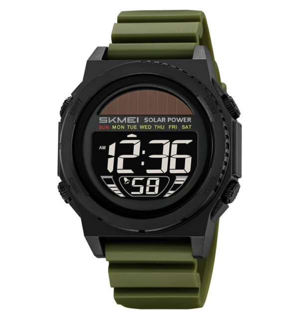 Montre Solaire SKMEI 2358 Homme – Digitale, Étanche 50M & Durable