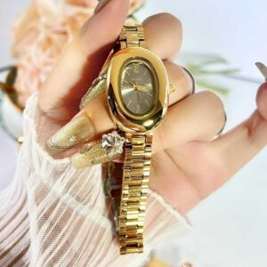 Montre Femme Élégante Dorée – Design Luxe & Bracelet Acier
