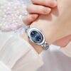 Montre Femme Élégante Dorée – Design Luxe & Bracelet Acier