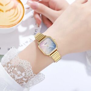 Montre Femme SKMEI 2190 – Quartz, Design Carré Élégant & Étanche