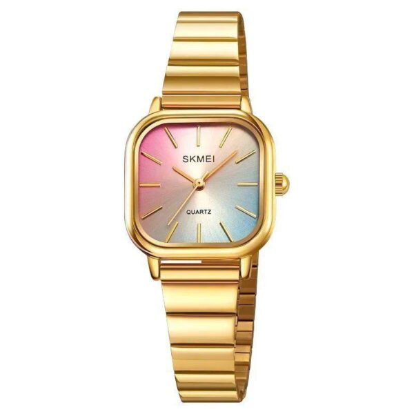 Montre Femme SKMEI 2190 – Quartz, Design Carré Élégant & Étanche