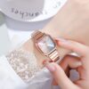 Montre Femme SKMEI 2190 – Quartz, Design Carré Élégant & Étanche
