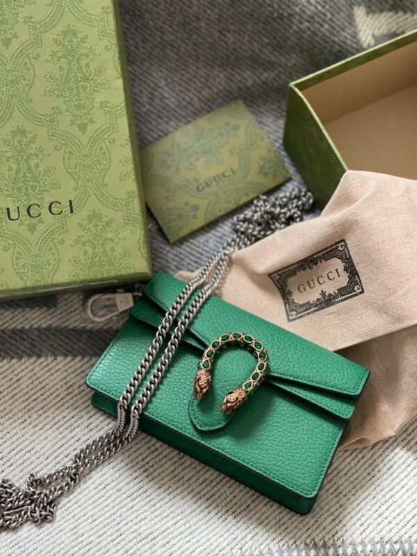 11 Gucci Dionysus Super Mini Jumbo GG Camel/Ebony | Sac Luxe Femme Maroc - HadarPrestige