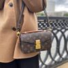 GUC2 Louis Vuitton Metisse 21cm Monogram Brown & Caramel Lock Bag - Sac Luxe Femme Maroc | HadarPrestige