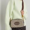 GUCCI2 Gucci Neo Vintage GG Supreme Zip Messenger Bag Web Strap - Sac Luxe Homme Maroc | HadarPrestige
