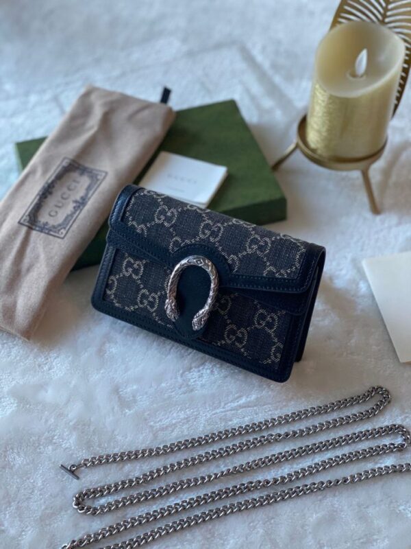 GUI3 Gucci Dionysus Super Mini Jumbo GG Camel/Ebony | Sac Luxe Femme Maroc - HadarPrestige
