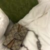 GUI4 Gucci Dionysus Super Mini Jumbo GG Camel/Ebony | Sac Luxe Femme Maroc - HadarPrestige